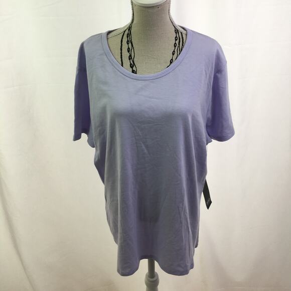 a.n.a short sleeve tee classic lilac XL - Picture 1 of 13